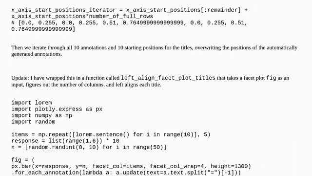 Left Align the Titles of Each Plotly Subplot смотреть онлайн