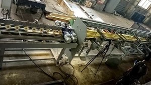 Автоматическая линия сращивания древесины