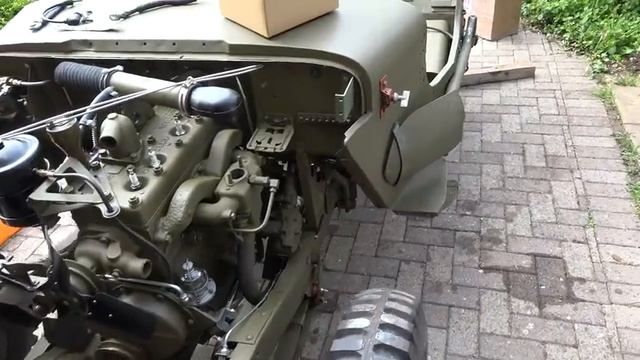 Getting ready to start my Willys jeep Engine for the First Time! смотреть онлайн