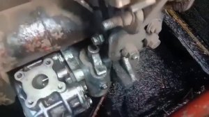 Ремонт привода насоса НШ-50 на ТДТ 55