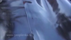 Сварка геомембраны LDPE аппаратом TH-501