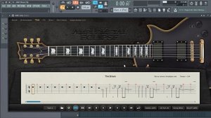 Ample Sound AME2 - обзор. Часть 3 - режим Tab. проигрывание табулатур