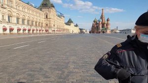 Реальная обстановка в Москве на 26 апреля 2020 год Красная площадь.