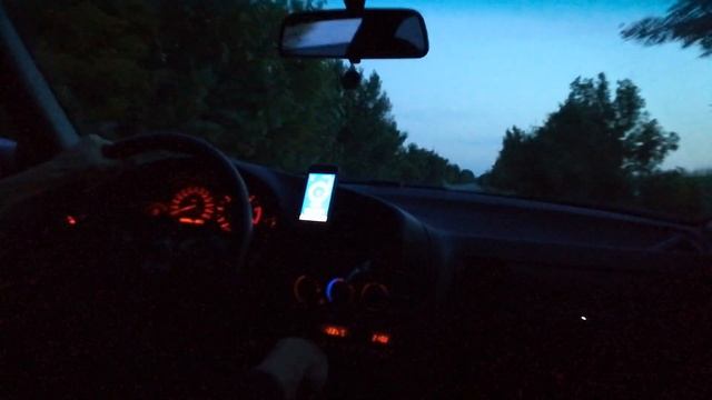 Замер 0-100 на Dragy (7.87s). Новая резина
