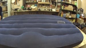 часть№1Осуществляем ремонт надувной мебели: кроватей, диванов, матрасов тюбингов