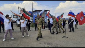 В Верхнеуслонском районе встретили военных, вернувшихся после специальной военной операции