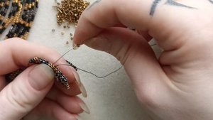 Серьги с бахромой леопард. Серьги бахрома из бисера. #diy #mk #tutorial
