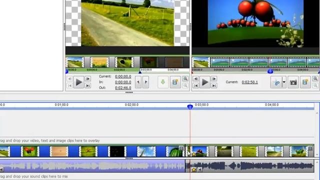 Как копировать фрагмент видео в программе VideoPad