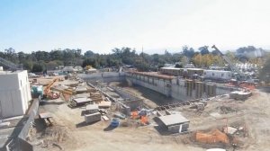 Hoover Pavilion Parking Structure Construction