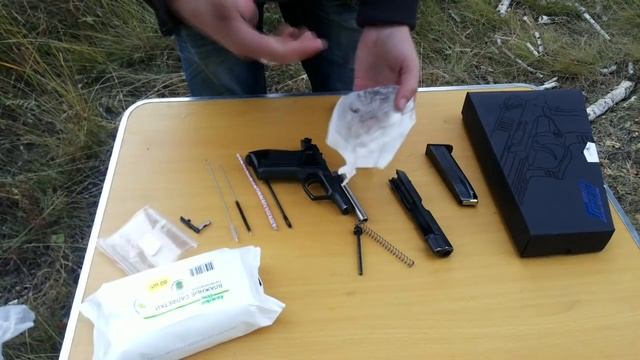 Чистка травматического пистолета смотреть онлайн