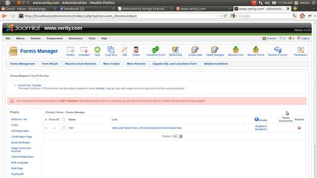 how to edit joomla chrono forms смотреть онлайн