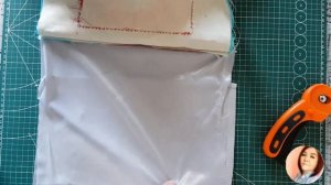 Нескучный пэчворк. Текстильная папка для хранения выкроек своими руками!