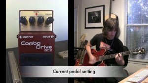 Boss Combo Drive, demo by Pete Thorn