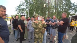 Проводы нашего друга на СВО Григория Александровича.