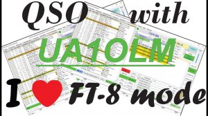 QSO with @UA1OLM