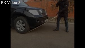 Nissan Pathfinder 2.5 TDI (R51) углы въезда/съезда - angle test