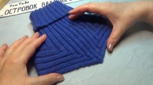 #470. ДЕТСКАЯ МАНИШКА СПИЦАМИ .МАСТЕР КЛАСС