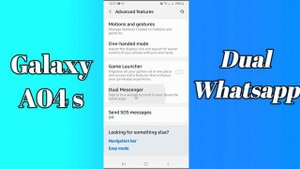 Samsung Dual Whatsapp / Clone Whatsapp Galaxy A04s