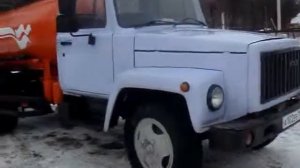 Ассенизатор  КО-503В (2011 г.)  ГАЗ-3307.avi