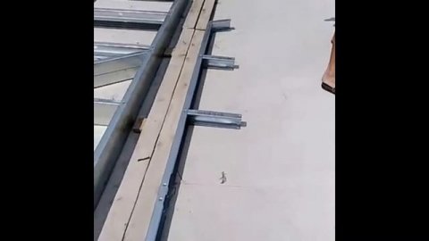 Строительство каркасного здания из ЛСТК профиля. #Каркасныйдом #строительстводомов #ЛСТК