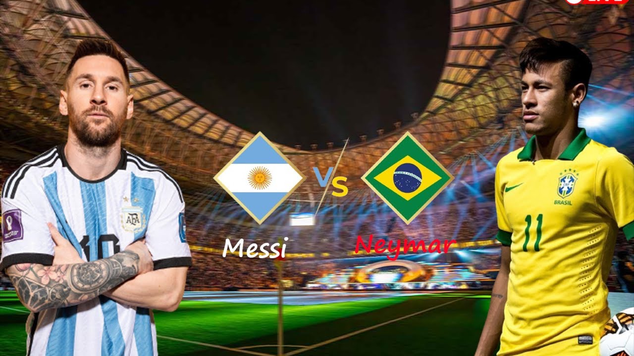 FIFA 23 - Brasil vs Argentina - PS5™ Neymar vs Leo Messi