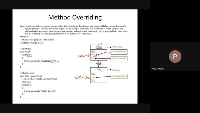 Method Overloading & Method Overriding in Core Java – смотреть онлайн ...