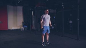 Подъем на бицепс и жим гантелей вверх/ Dual DB biceps curl and press