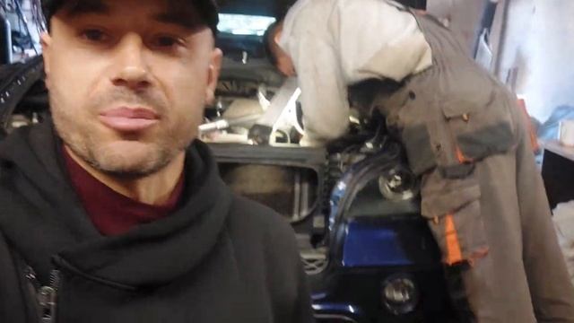 BMW Е70 Замена компресора кондиционера.