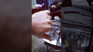 ремонт фары KIA SPECTRA.