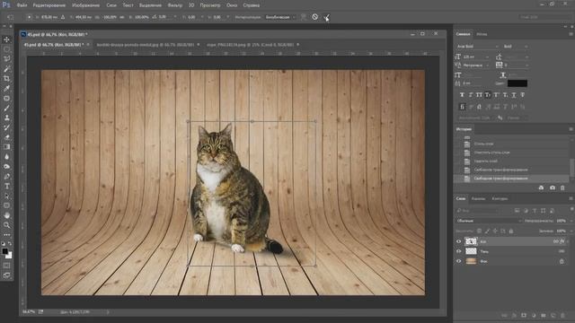 Как изменить размер в Фотошопе + Ответ на вопрос подпищеков смотреть онлайн