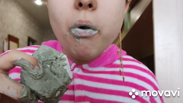 (Мел в пасте) вкусный асмр / хруст мела/ Асмр смотреть онлайн