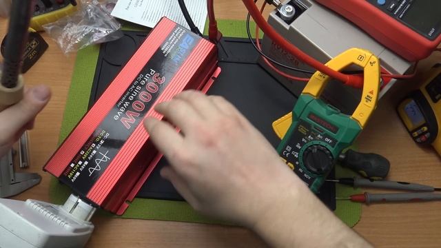 EASUN Инвертор 12 вольт, 3000 Ватт в пике, чистый синус. TEST - Подключаю холодильник, тостер, и т.
