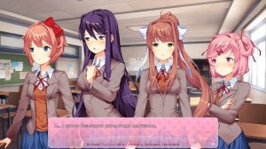 Повторно вступаем в литературный клуб ➤Doki Doki Literature Club  #1