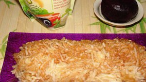 Салат Скумбрия под шубой