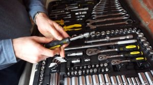 BERGER 163 предмета ГАННОВЕР / Обзор набора ручного инструмента BG163-121438