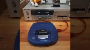 Discman Panasonic SL-S400 // Portable walkman CD Player