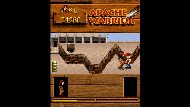 "Apache Warrior" (Воин Апачи) Java Game (Handy-Games 2005 year)