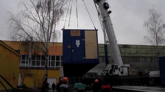 Установка газогенераторов MWM на заводе БауТекс смотреть онлайн