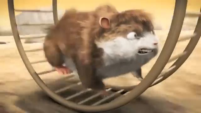 Мультик про влюбленного хомяка