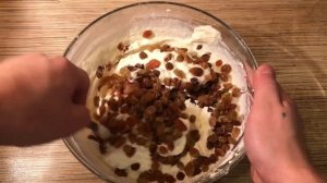 Творожная масса с изюмом