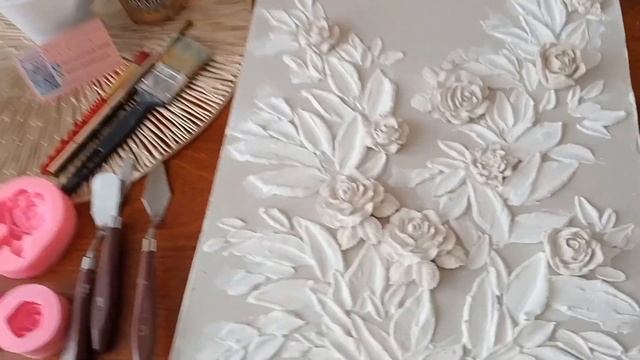 объемная #картина из гипса. #барельеф @DesignerGemma77