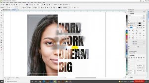 Face Typography Design in CorelDraw Very Simple Concept | Simple Cover Art Design in CorelDraw