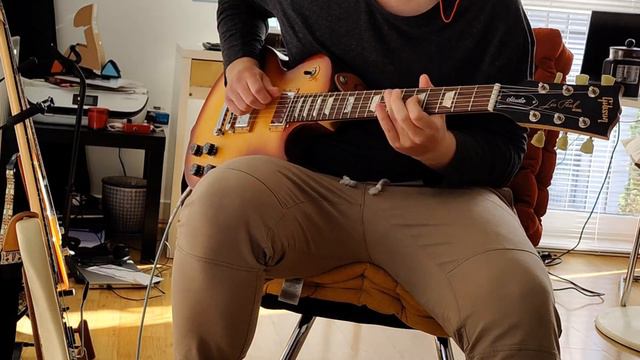 Knocking on Heavens Door Vocal Melody + Impro with Gibson Les Paul смотреть онлайн