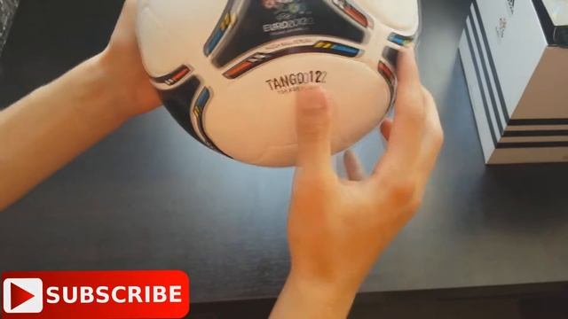 adidas TANGO 12 ( UEFA EURO 2012 BALL) - UNBOXING смотреть онлайн