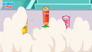 Funny Drawing Pencils Song 🌈| Children's Songs And Fun Rhymes For Preschoolers By Bubba Pig ✅