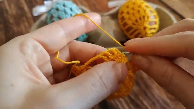 ЧЕХОЛ ДЛЯ ПАСХАЛЬНОГО ЯЙЦА крючком / EASTER EGG Crochet CASE смотреть онлайн