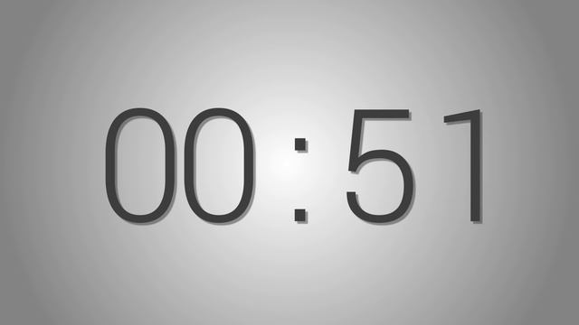 1 Minutes 45 seconds countdown Timer - Beep at the end | Simple Timer (one min forty-five sec) смотреть онлайн