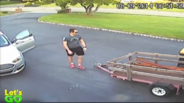 Видео с камер наблюдения! Я смеялся до слёз! смотреть онлайн