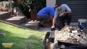 Поверхностный дренаж Установка дренажных желобов