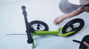 Как собрать Велобег Беговел Scale Sports